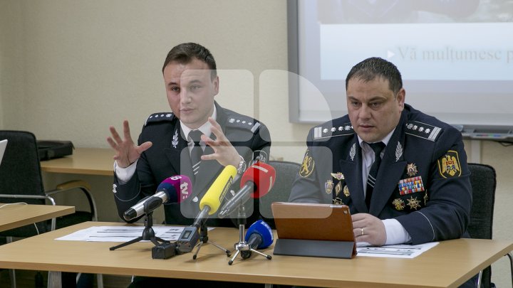 conferință de presă cu participarea șefului Directiei Generale de Securitate Publica Marin Maxian