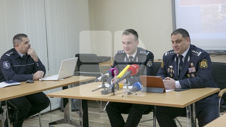 conferință de presă cu participarea șefului Directiei Generale de Securitate Publica Marin Maxian