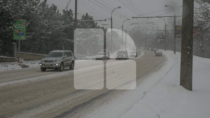 Chişinăul, îmbrăcat în alb! Cum arată iarna în luna martie (FOTOREPORT) 