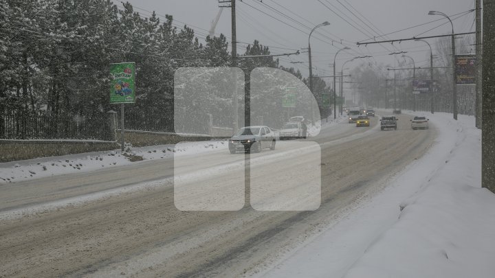 Chişinăul, îmbrăcat în alb! Cum arată iarna în luna martie (FOTOREPORT) 