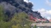 IMAGINI FILMATE CU DRONA de la incendiul de proporţii produs la un institut al Academiei de Ştiinţe. 100 de pompieri au luptat cu flăcările