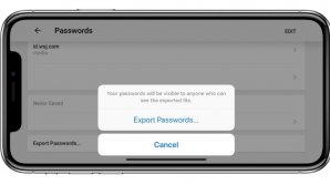 Google Chrome adaugă suport pentru exportarea parolelor salvate şi în versiunea pentru iOS