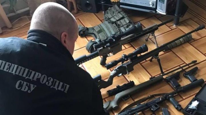 Captură impresionantă de arme în Odesa. Muniţiile au fost confiscate în urma a zeci de razii