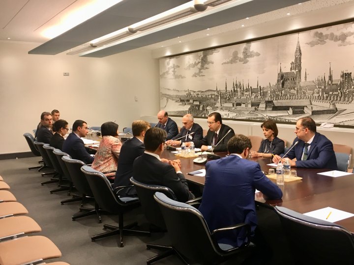 Șefii delegațiilor APCE ale celor patru țări membre ale GUAM s-au întâlnit la Strasbourg