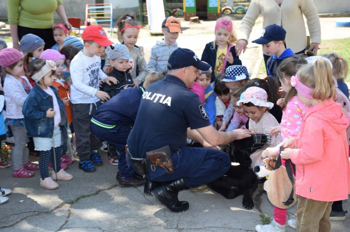 Lecție inedită de educație rutieră la o grădiniță din Capitală. Ce au învățat micuții