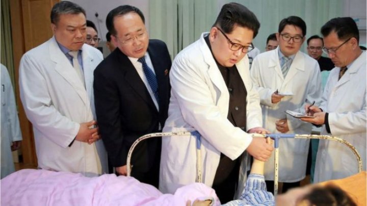 Liderul suprem din Coreea de Nord, Kim Jong un, la spital după accidentul îngrozitor de ieri