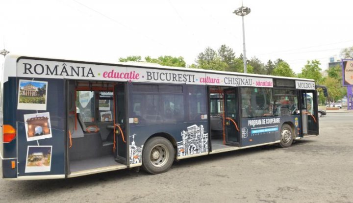 Autobuzele Mercedes oferite de primăria București au ajuns la Chișinău. Primele imagini (FOTO)