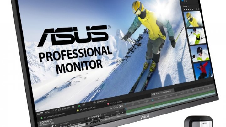 ASUS lansează un nou monitor de 32”4K UHD, pentru editare foto video