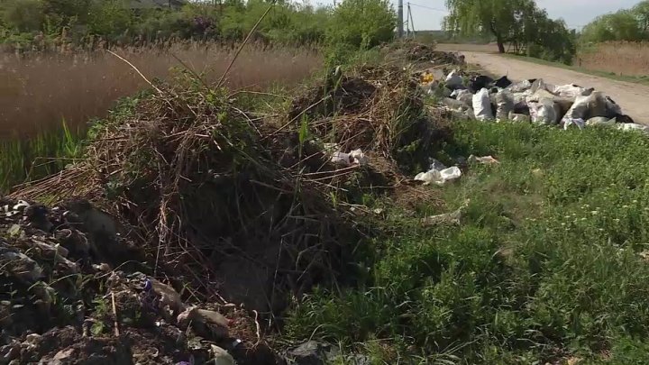 Locuitorii municipiului Bălţi, revoltaţi din cauza gunoiului din apropierea lacului orăşenesc