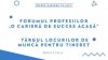 Carieră de succes ACASĂ. Tinerii sunt aşteptaţi la forumul profesiilor din Chişinău