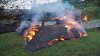 IMAGINI SPECTACULOASE cu râul de lava din Hawaii care curge spre ocean (VIDEO)