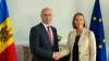 Filip, în dialog cu Federica Mogherini: Vom depune toate eforturile pentru a demonstra cetățenilor beneficiile Acordului de Asociere RM-UE