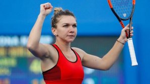 HALEP, VICTORIE FĂRĂ EMOȚII. Românca a învins-o ușor pe Naomi Osaka, scor 6-1, 6-0