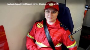 Pompierii, salvatorii și angajații SMURD au răspuns provocării lansate de Andrian Candu de a purta centura de siguranţă în trafic