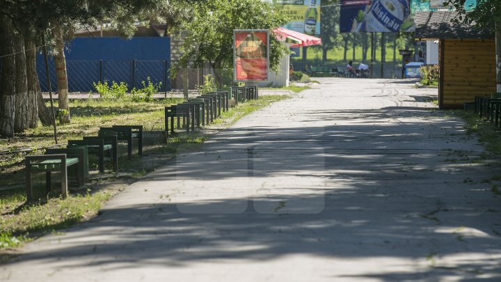 Se scaldă în râul Nistru şi fac băi de soare. Odihna de vară, în toi pe plaja de la Vadul lui Vodă (FOTOREPORT)