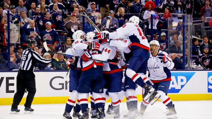 Washington Capitals a câștigat primul meci din finala Conferinței Est a Ligii profesioniste nord-americane de hochei