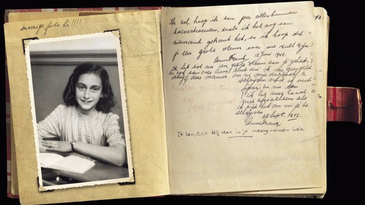 Fragmente INDECENTE descoperite în două pagini din Jurnalul Annei Frank