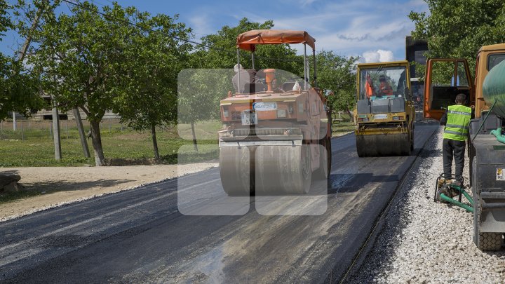 Programul Drumuri bune pentru Moldova: Străzile din raionul Nisporeni sunt asfaltate