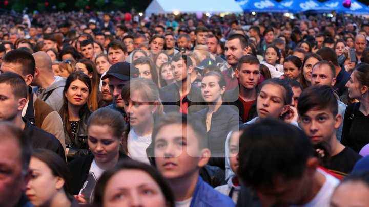 Peste 50.000 de oameni, prezenţi la CONCERTUL DE EXCEPŢIE în PMAN. Nikolai Baskov, Irina Rimes, Blue au făcut spectacol (FOTO/VIDEO)