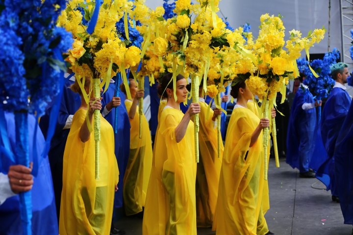 Spectacol de amploare de 9 mai la Chişinău (LIVE VIDEO)