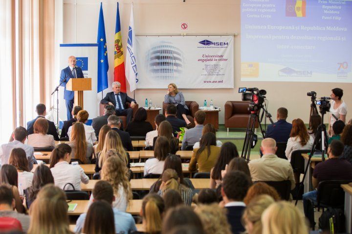 Corina Creţu la ASEM: Speranţa mea este că vom vedea cât mai curând posibil UE alături de Republica Moldova