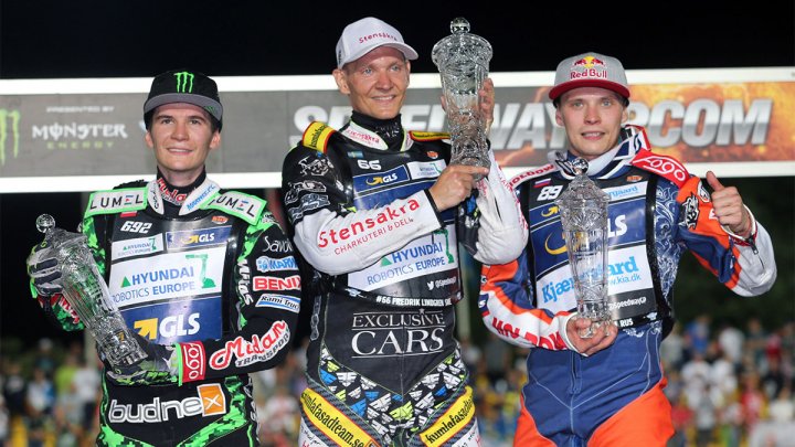 Suedezul Fredrik Lindgren a triumfat în cea de-a doua etapă a Campionatului Mondial de Speedway