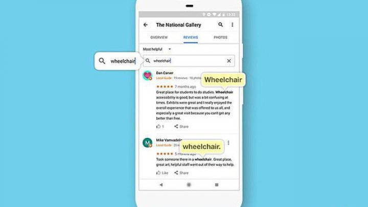 Google Maps primeşte suport pentru căutarea după cuvinte cheie