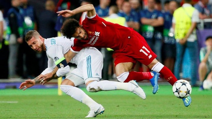 După ce l-a accidentat în finala UCL, Ramos îi urează însănătoşire grabnică lui Mohamed Salah