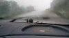 Ploaia cu grindină A SPART PARBRIZUL unui automobil aflat în mers (VIDEO)