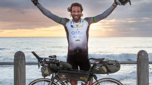 Mark Beaumont a parcurs, timp de o oră, 35 de kilometri și 270 de metri