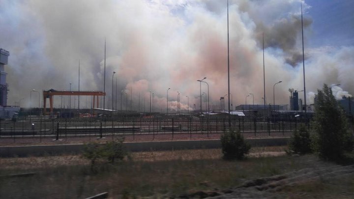 Incendiul de lângă Cernobîl: Ce spun experții despre riscul de contaminare (FOTO)