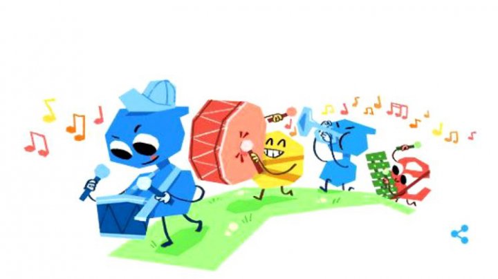 1 Iunie, Ziua Internaţională a Copilului, este sărbătorită de Google printr-un doodle special