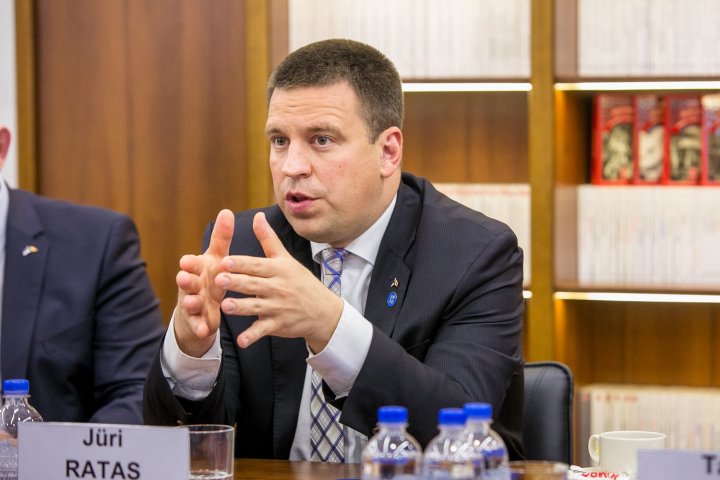 Vlad Plahotniuc, la întrevederea cu premierul Estoniei: Ajutorul UE a adus rezultate fructuoase în economia Moldovei