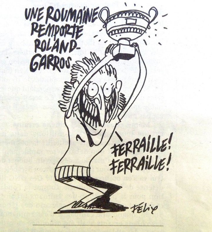 Charlie Hebdo, atac rasist în adresa Simonei Halep. Ce caricatură au putut să publice