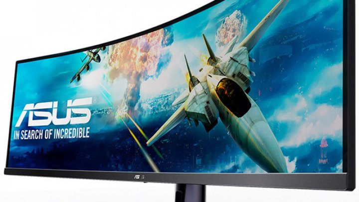 ASUS lansează VG49V, un monitor cât două. Ecranul va dispune de iluminare LED 