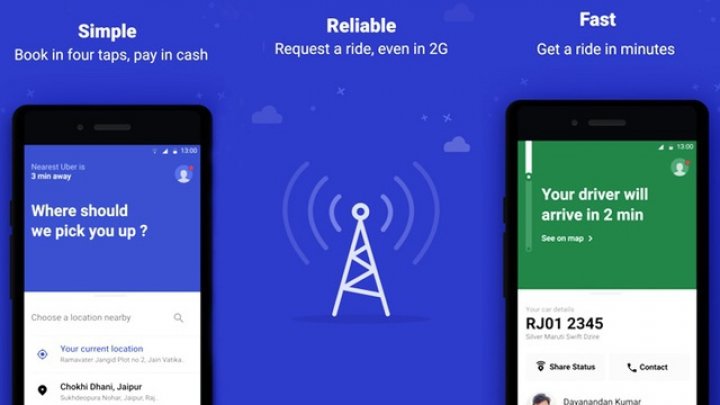 Uber a lansat o nouă versiune a aplicaţiei sale pentru Android numită Uber Lite