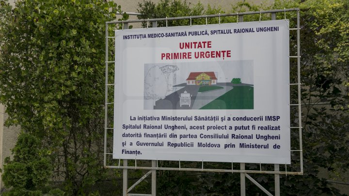 Unitatea Primire Urgenţe din cadrul Spitalului Raional Ungheni, modernizată conform standardelor internaționale (FOTOREPORT)