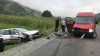 Accident cu cinci răniţi în Bistriţa Năsăud după ce un şofer a adormit la volan şi a lovit o autoutilitară