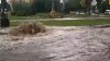 Strada Ginta Latină, inundată. Canalizarea de la Ciocana a refulat în urma ploii torențiale (VIDEO)