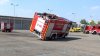 Exerciţiu ratat! O maşină de pompieri s-a răsturnat în timpul antrenamentului (VIDEO)