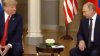 MOMENTUL STÂNJENITOR în care Trump îi face cu ochiul lui Putin. Cum a reacţionat președintele rus (VIDEO)