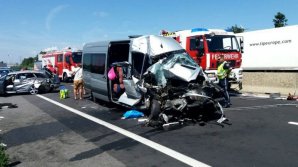 Un moldovean, internat în spital în urma accidentului grav care a avut loc în Austria