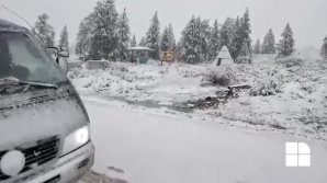 Vremea a luat-o razna. Ninge în Buriatia la mijlocul lui iulie (VIDEO)