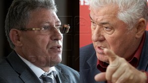 Replici haioase la şedinţa Parlamentului, cu Vladimir Voronin şi Mihai Ghimpu. Cuvântul care a stârnit mărul discordiei