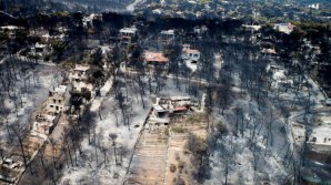 Ministru elen: Incendiile de vegetaţie din Grecia ar fi fost provocate intenţionat