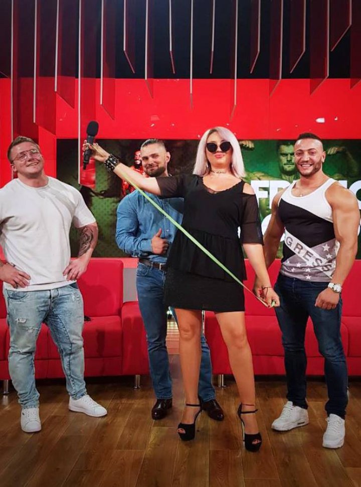 SHOW DE ZILE MARI, la Vorbeşte Moldova. Interpreta Natalia Ciobanu a măsurat muşchii celor mai puternici bărbaţi din Moldova (VIDEO INTEGRAL)