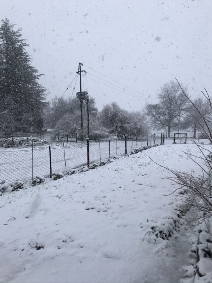 A nins în Africa de Sud. Stratul de zăpadă a atins 10 centimetri (FOTO)