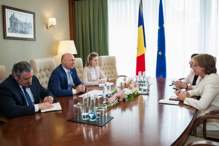 Pavel Filip către ambasadoarea Germaniei, Julia Monar: Apreciez contribuția dumneavoastră la consolidarea dialogului dintre Moldova şi Germania (FOTO)