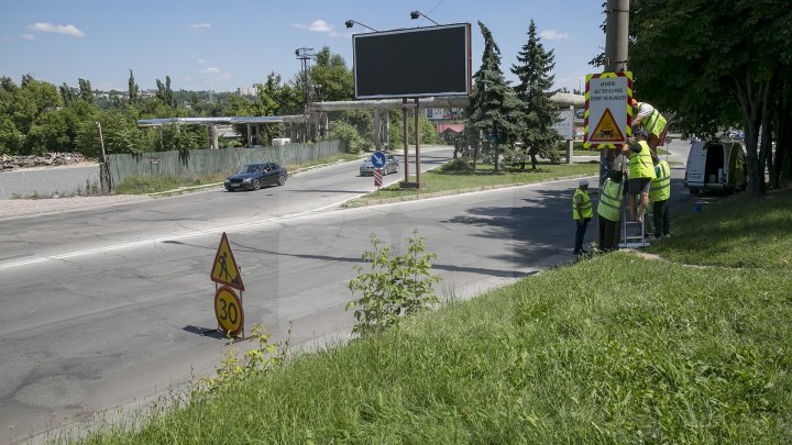 ATENŢIE ŞOFERI! Un indicator nou a apărut în Capitală. Ce semnifică acesta (FOTOREPORT)