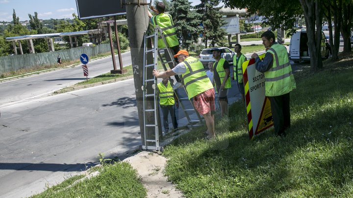 ATENŢIE ŞOFERI! Un indicator nou a apărut în Capitală. Ce semnifică acesta (FOTOREPORT)